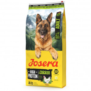 JOSERA High Protein Chicken - suché krmivo pro psy - 12,5kg