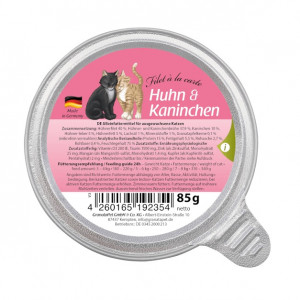 GRANATAPET Filet á la carte Chicken with rabbit - mokré krmivo pro kočky - 85g