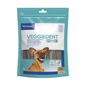 VIBRAC Veggiedent Fresh XS - pamlsek pro psa - 114g