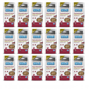 FARMINA Vet Life Cat Gastrointestinal Creamy treat with Chicken & Tuna box – pamlsek pro kočku – 24x(4x15g)