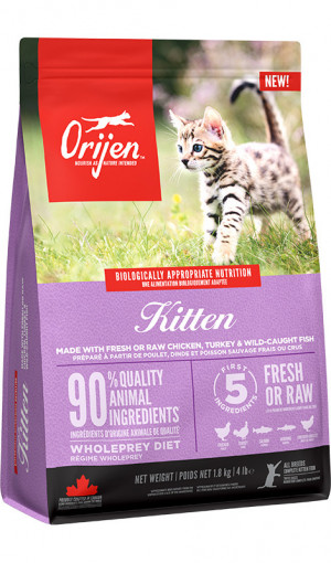 ORIJEN Kitten - Suché krmivo pro kočky - 1,8 kg 