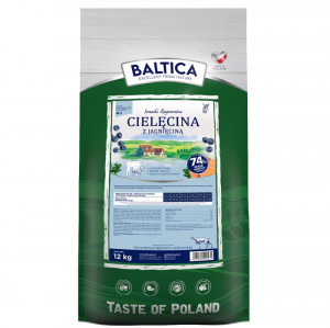 BALTICA Smaki regionów Medium and large breeds Veal with lamb - suché krmivo pro psy - 12kg