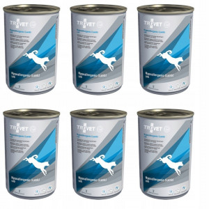 TROVET Hypoallergenic LRD s jehněčím masem – mokré krmivo pro psy – 6×400 g