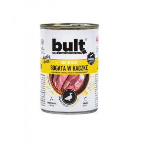 BULT Rich in duck - vlhké krmivo pro psy - 400g