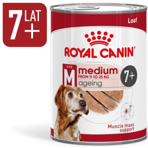 ROYAL CANIN Medium Ageing 7+ mokré krmivo, paštika pro starší psy středních plemen od 7 let věku.