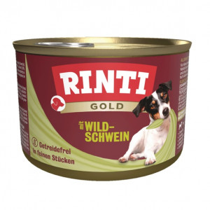 RINTI Gold Wild boar - vlhké krmivo pro psy - 185g