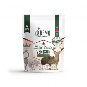 BEMO Cat Wild Taste Venison- suché krmivo pro kočky - 500g
