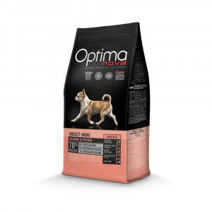 OPTIMANOVA Adult Mini Sensitive Salmon & Potato - suché krmivo pro psy - 6kg