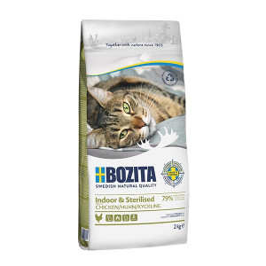 BOZITA Indoor & Sterilised Chicken - suché krmivo pro kočky - 10kg