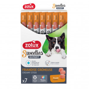 ZOLUX Sweeties with chicken - pamlsek pro psa - 7x14g