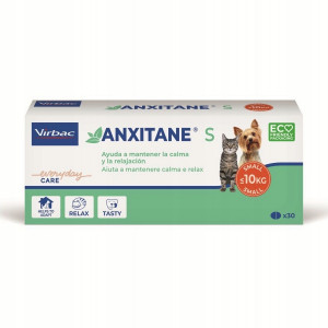 VIRBAC Anxitane S - doplněk stravy pro psy a kočky - 30 kapslí