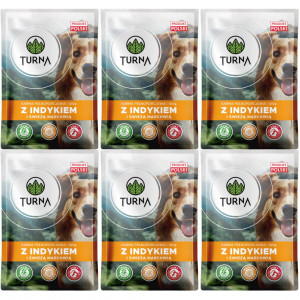 TURNA s krůtou – mokré krmivo pro psy – 6x100g