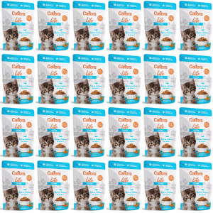 CALIBRA Cat Life pouch Kitten Salmon in gravy - mokré krmivo pro kočky - 24x85g