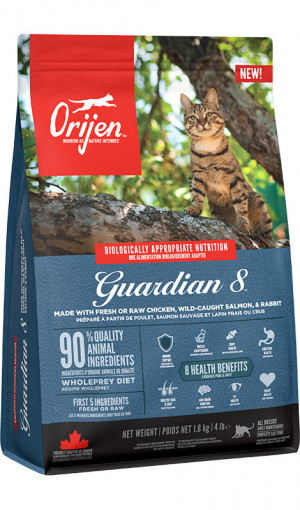 ORIJEN Guardian 8 - suché krmivo pro kočky - 1,8 kg 