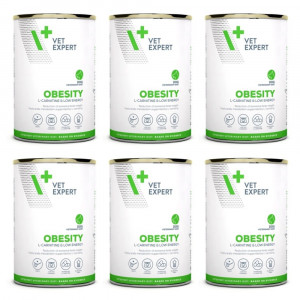 VETEXPERT Veterinary Diet Obesity Dog - vlhké krmivo pro psy - 6x400g