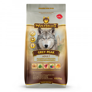 WOLFSBLUT Grey Peak Goat with sweet potatoes - suché krmivo pro psy - 12,5kg
