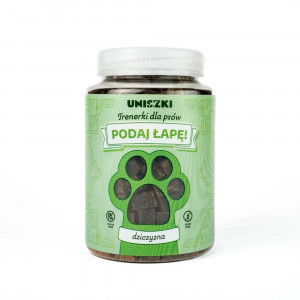 UNISZKI Podaj łapę Treats Game - pamlsek pro psa - 150g