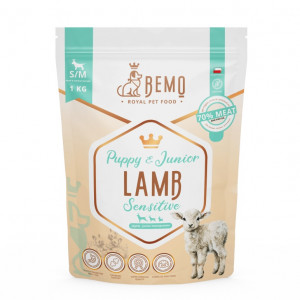 BEMO Sensitive Junior Lamb Small/Medium Mono - suché krmivo pro psy - 1kg