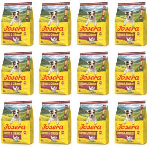 JOSERA Mini Salmon & Chicken - suché krmivo pro psy - 12x900g