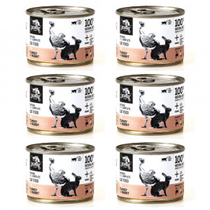 3COTY 26. Turkey and rabbit - mokré krmivo pro kočky - 6x180g