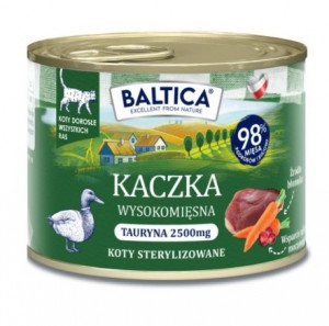BALTICA Smaki regionów Duck - mokré krmivo pro kočky - 185g