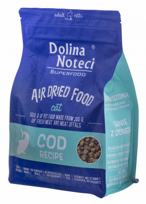DOLINA NOTECI Superfood Treska - sušené krmivo pro kočky - 1 kg
