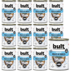 BULT Rich in cod - Mokré krmivo pro psy - 12x800 g