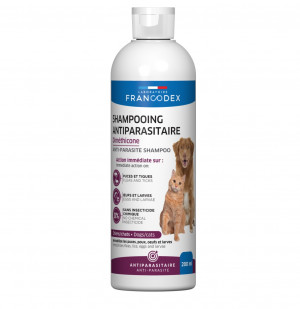 FRANCODEX Antiparasitic shampoo with dimethicone - šampon pro psa a kočku – 200ml