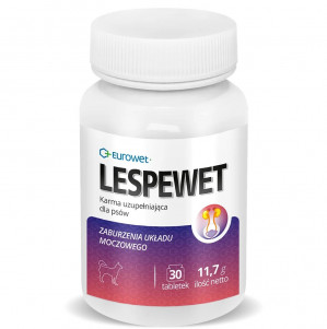 EUROWET Lespewet - doplňky stravy pro psy - 30 tablet