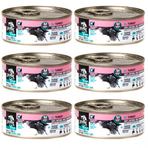 3COTY Turkey Struvite care - mokré krmivo pro kočky - 6x80g