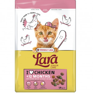 VERSELE-LAGA Lara Junior Chicken - suché krmivo pro kočky - 1,9kg