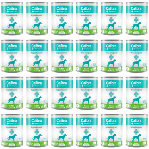 CALIBRA VD Dog Hypoallergenic Králík&Hmyz - mokré krmivo pro psy - 24x400g