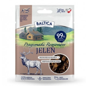 BALTICA Przysmaki regionów Monoprotein Deer - pamlsek pro psa - 30g