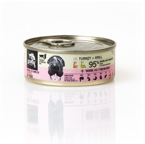 3COTY Turkey with krill Coat support - mokré krmivo pro kočky - 80g