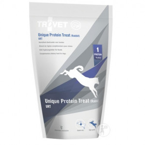 TROVET Unique Protein Treat URT Rabbit - pamlsek pro psa - 125g