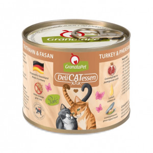 GRANATAPET DeliCATessen Turkey and pheasant - mokré krmivo pro kočky - 200g