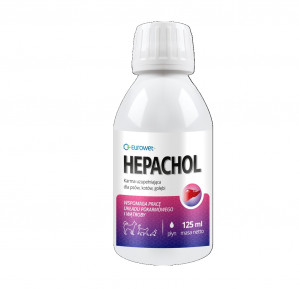 EUROWET Hepachol - doplňky stravy pro psy a kočky - 125ml