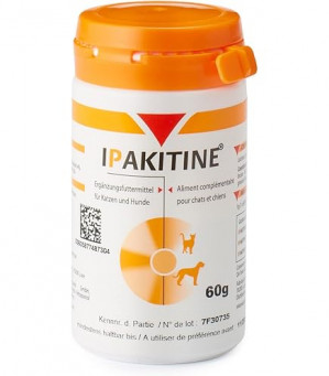 VETOQUINOL Ipakitine - doplněk na podporu ledvin pro psa a kočku – 60g