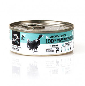 3COTY Chicken with duck For kittens - mokré krmivo pro kočky - 80g