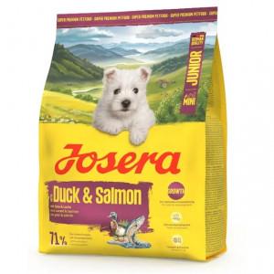 JOSERA Mini Junior Duck & Salmon - suché krmivo pro psy - 3kg