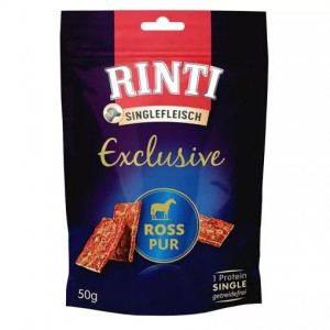 RINTI Singlefleisch Exclusive Horse - pamlsek pro psa - 50g