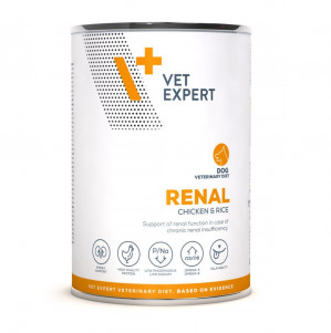 VET EXPERT Renal Chicken - vlhké krmivo pro psy - 400g