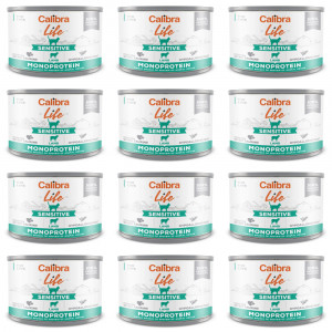CALIBRA Cat Life Sensitive Lamb - mokré krmivo pro kočky - 12x200g
