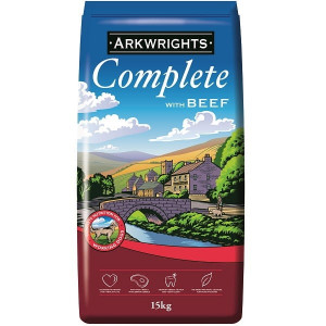 ARKWRIGHT Complete Beef - suché krmivo pro psy - 15kg