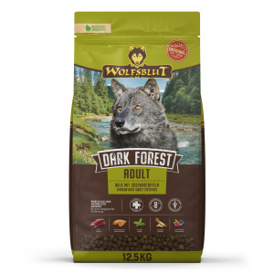 WOLFSBLUT Dark Forest Venison with sweet potatoes - suché krmivo pro psy - 12,5kg