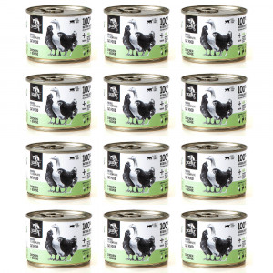 3COTY 19. Chicken and Goose - mokré krmivo pro kočky - 12x180g