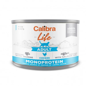CALIBRA Cat Life Adult Chicken - mokré krmivo pro kočky - 200g