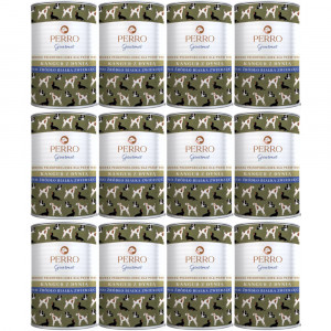 PERRO Gourmet Kangaroo with pumpkin - vlhké krmivo pro psy - 12x400g