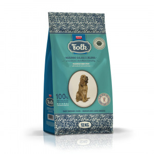 FOLK Medium and large breeds Traditional masurian venison stew with beets and cranberries - suché krmivo pro psy - 12kg