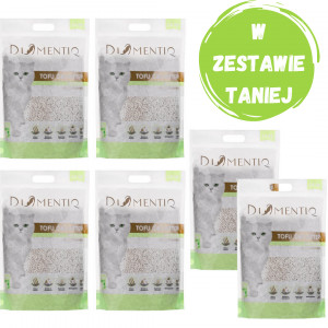 DIAMENTIQ Tofu Matcha Ultra hrudkující - stelivo na rostliny - 6x2,5kg